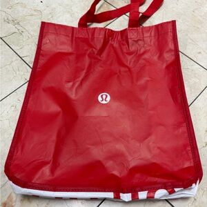 lululemon athletica Vibrant Red Tote